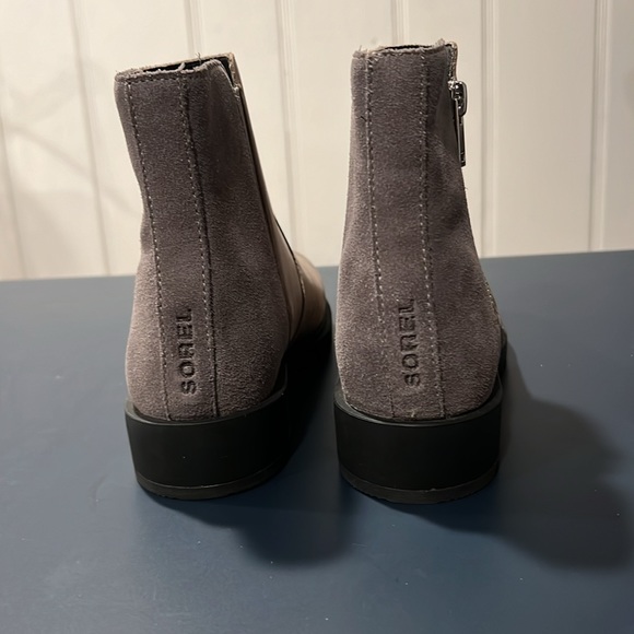 Sorel Emelie II Zip Ankle Boots Gray 8.5 - Picture 14 of 16